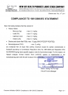 COMPLIANCE TO 1881 206 EC STATEMENT